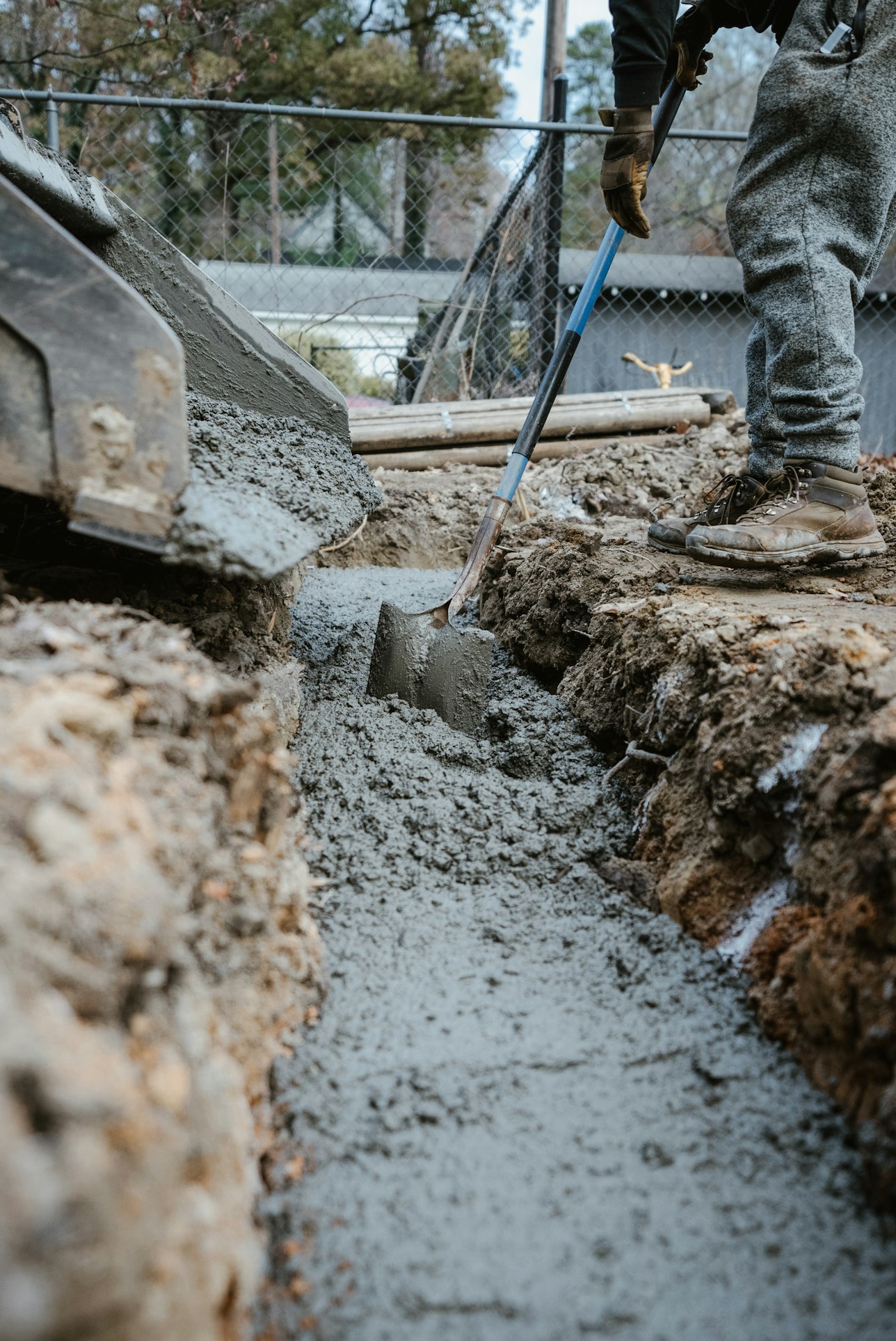 Concrete craftsmanship in Redding, California