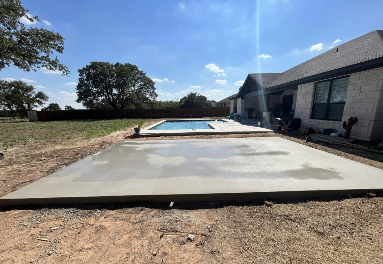 Salt Finish concrete finish