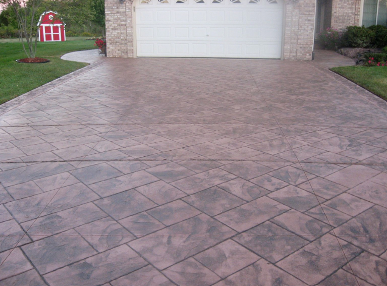 Concrete craftsmanship in progress